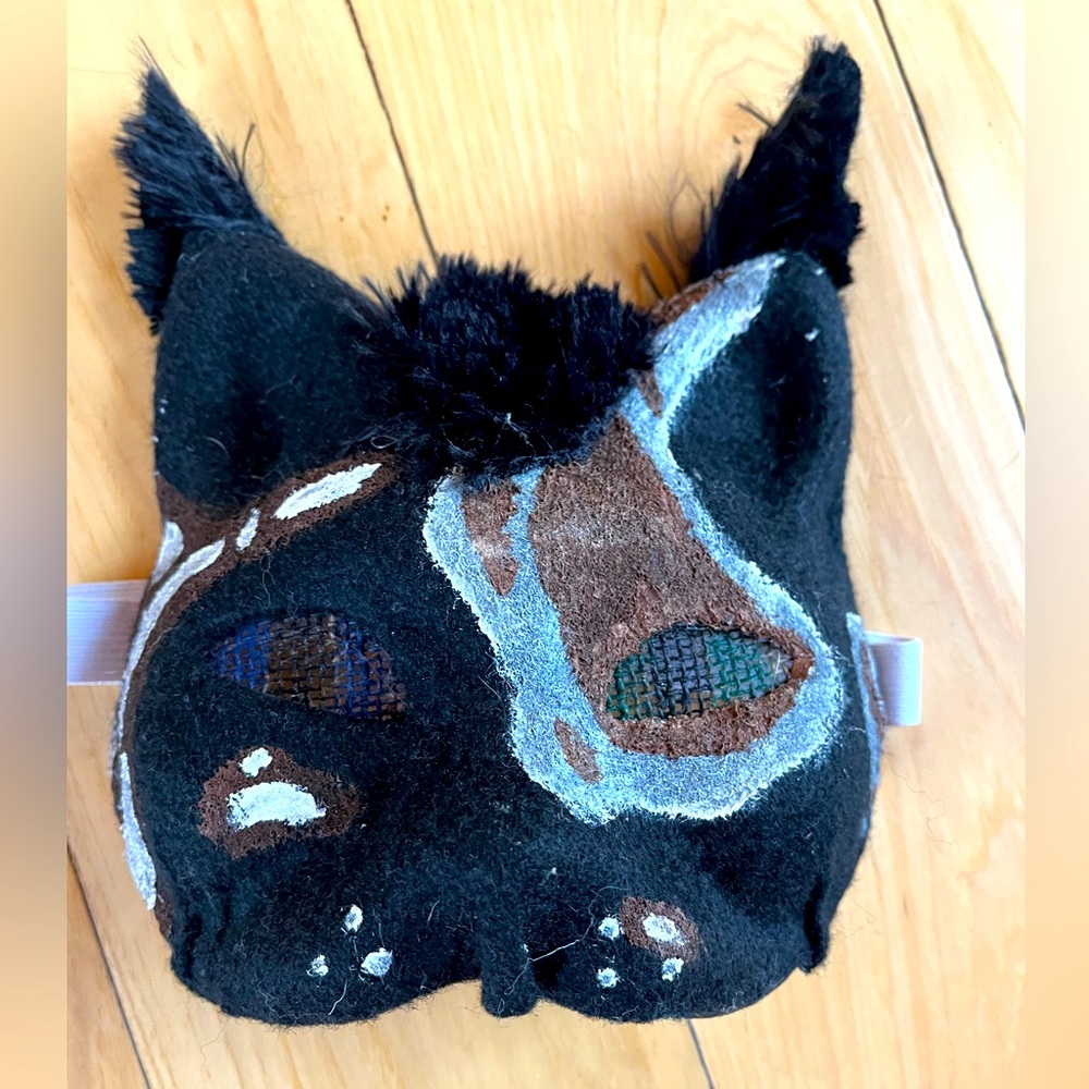 Cat therian mask costume